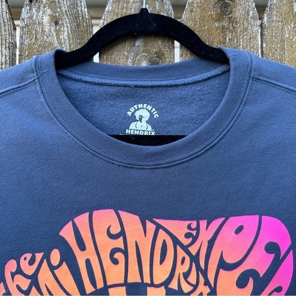 The Jimi Hendrix Experience Graphic Sweatshirt Sz S - Picture 4 of 7
